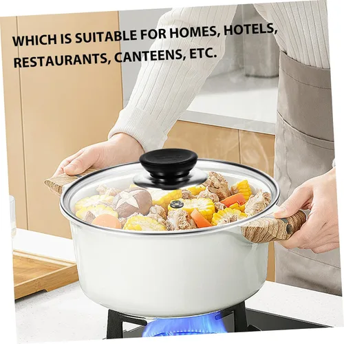 Vista 9 de Mini olla a presión tapa de vidrio 1.6l cubierta de vidrio para ollas de utensilios de cocina y tapas de sartén