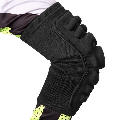 Vista 2 de Soporte de codo para adultos, transpirable, protector de gel acolchado de compresión para codo y brazo, protector de manga protectora para deportes