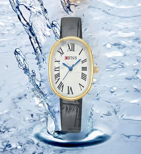 Vista 6 de BESTKANG Relojes Exquisitos para Mujer, Reloj de Lectura Fácil, Reloj de Moda Ovalado Ultradelgado Impermeable para Dama