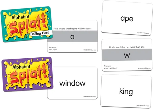 Vista 2 de Teacher Created Resources Grados de juego Alphabet Splat PreK-1 (EP62060)