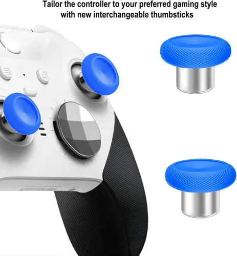 Vista 3 de Elite - Palancas de mando para controlador, palancas analógicas de repuesto, 6 en 1 de intercambio magnético para Xbox Elite Controller Series 2