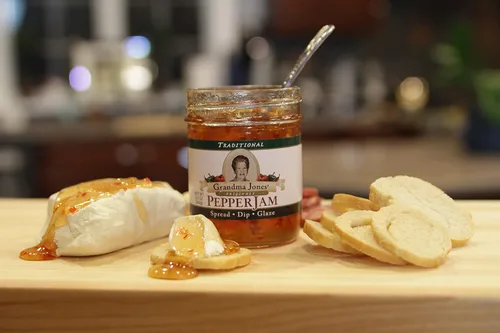 Vista 8 de Spicy Lover's Pepper Jelly - Paquete de tres