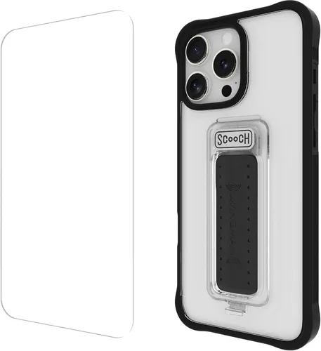 Vista 101 de Scooch Wingman - Funda con soporte de patas para iPhone 11 [Protección contra caídas de 10 pies] [Soporte de dos vías] Cubierta protectora, funciona