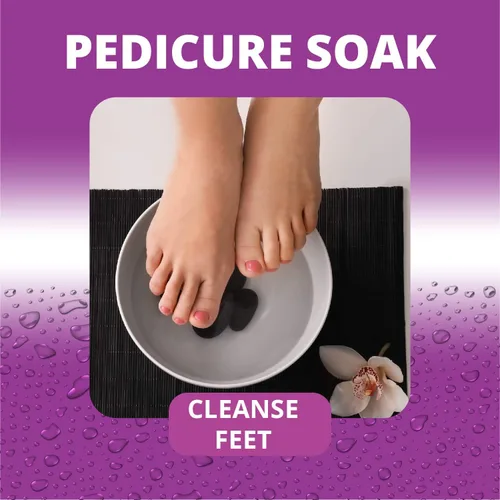 Vista 6 de Natural Solution Bolsa de sal de baño del Himalaya, suaviza e hidrata tu piel, baño para terapia, 1 libra