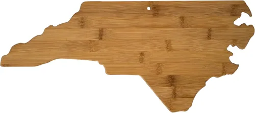 Vista 38 de Tabla para cortar y servir modelo Alabama de Totally Bamboo, de bambú 100%, para cocina y entretenimiento, Alabama, Marrón