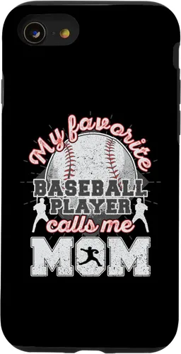 Vista 18 de Baseball Mom My Favorite Baseball Player Calls Me Mom Case for iPhone 17