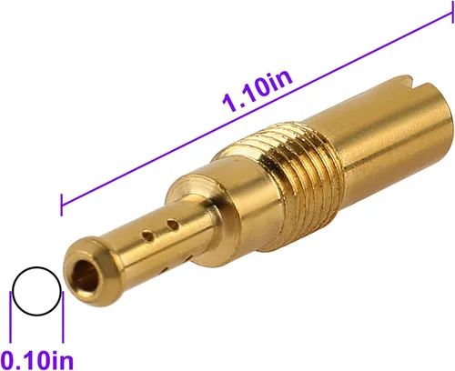 Vista 4 de Carbhub 10 piezas de carburador principal con 10 piezas Slow & Pilot Jet para PWK Keihin OKO CVK se adapta a scooters chinos, ATV, karts con motor