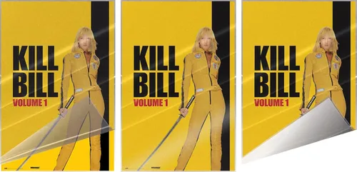 Vista 3 de POSTER STOP ONLINE Kill Bill Volume 1 - Póster de película (estilo regular, mamba negra y katana) (tamaño: 24 x 36 pulgadas) (póster laminado)