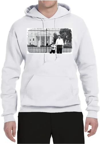 Vista 3 de Pablo Escobar Medellin Cartel Cocaine Cowboys White House Picture Pop Culture Unisex Graphic Sudadera con capucha