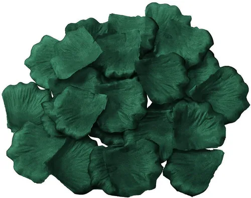 Vista 3 de 1000Qingsun - Florero de pétalos de rosa artificiales, decoración de florero para fiesta de boda, decoración de despedida de soltera, centros