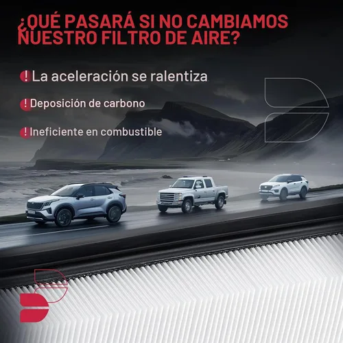 Vista 6 de BDFHYK CA10242 Filtro de aire de motor compatible con Ford Edge 2007-2014, Explorer 2011-2023, Fusion 2010-2012, Taurus 2010-2019, Taurus X