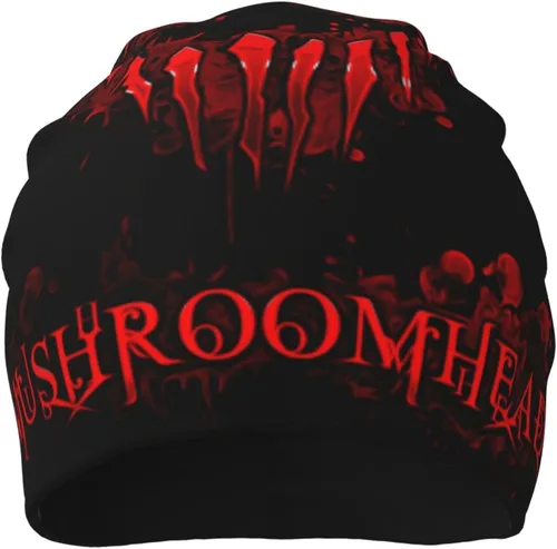 Vista 9 de EUGENEHW Mushroomhead - Gorro de punto para hombre y mujer, color negro, Negro