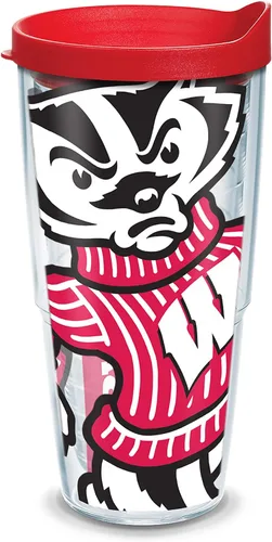 Vista 119 de Vaso térmico con tapa, marca Tervis, Idaho Univ, Transparente