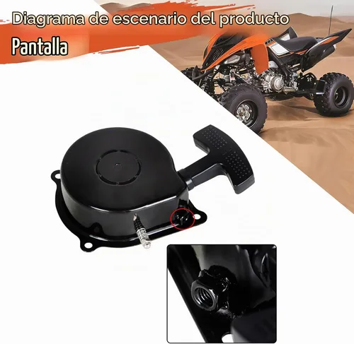 Vista 4 de labwork Reemplazo de arranque de arranque para Suzuki Lt-A50 Alt50 Lt50 Quad Runner 1983-1987