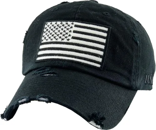 Vista 285 de KBETHOS Tactical Operator Collection USA Fishing Mesh Ballcap Flag Patch America Outdoors Trucker Baseball Cap