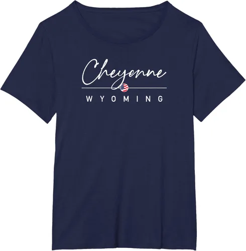 Vista 16 de Cheyenne, camiseta Wyoming, Negro, S