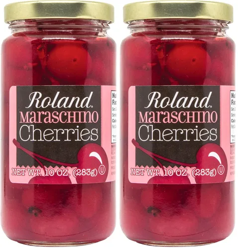 Vista 5 de Cerezas Roland Marraschino con tallos, 4 libras