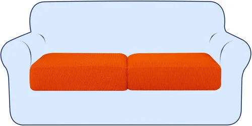Vista 74 de subrtex Funda de Cojín Elástica Suave para Asiento de Sofá Funda Deslizable de Spandex para Silla y Sofá Adecuada para 1-2-3 Plazas Reemplazo
