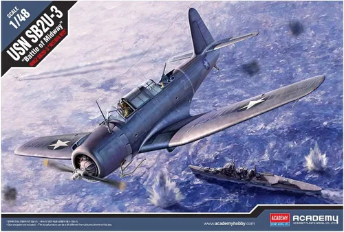 Vista 6 de Academy 1:48 - SB2U-3 Vindicator Batalla de Midway