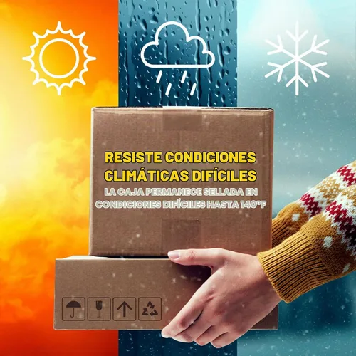 Vista 4 de Scotch Cinta de Embalaje con Cierre de Caja, Transparente, Cinta de Mudanza de Agarre Extremo, 1.88 pulg. x 54.6 yd, 3 Rollos, Dispensador de Cinta