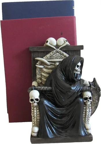 Vista 2 de World of Wonders The Last Chapter Reaper - Soporte decorativo para libros para estantes