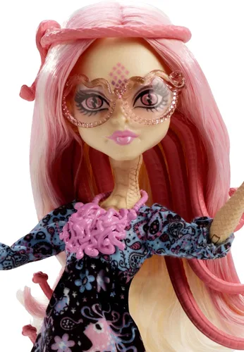 Vista 10 de Muñeca de Monster High "Frights, camera, action!" Viperine Gorgon (discontinuada por el fabricante)