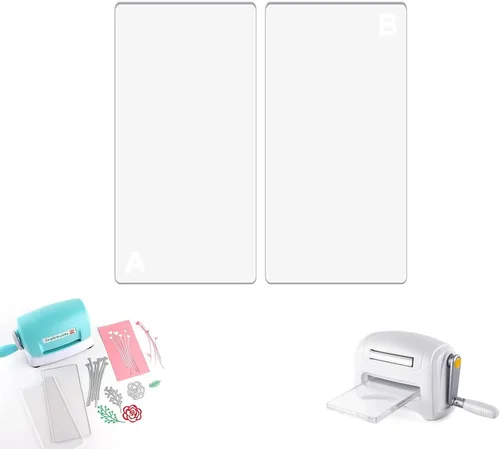 Vista 9 de BAOFALI Mini máquina de troquelado manual; máquina portátil de troquelado y estampado en relieve para bricolaje, troquelado, tarjetas de papel