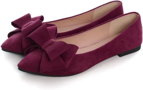 Vista 4 de TN TANGNEST Zapatos de vestir con punta puntiaguda y cómodos para mujer