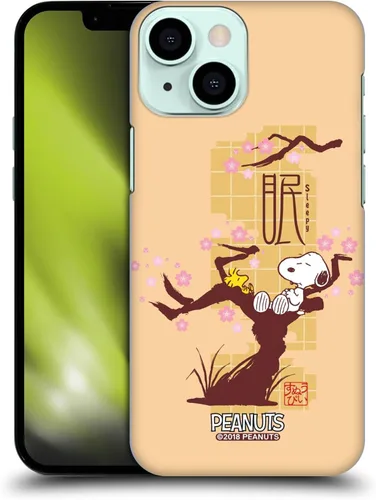 Vista 80 de Head Case Designs Funda rígida con licencia oficial de Peanuts Charlie Brown Oriental Snoopy compatible con Apple iPhone 7/8/SE 2020 y 2022