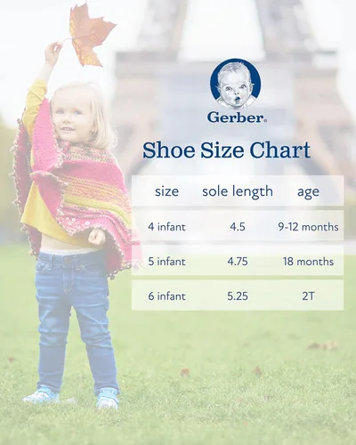 Vista 6 de Gerber Zapatos clásicos para caminar por primera vez (bebé 3-24 meses)