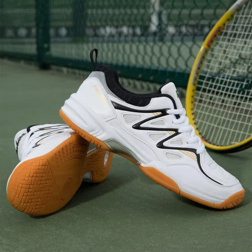 Vista 7 de EADNLY Zapatos de pickleball para hombre, zapatos de bádminton, zapatos de tenis para interiores, zapatos de pista de raquetbol, squash, zapatos