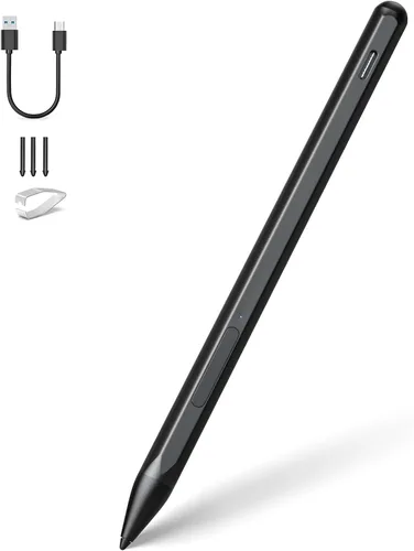 Vista 25 de Lápiz táctil para HP Envy X360 Pavilion X360 Spectre X360 Spectre X2 Envy X2 Recargable MPP 2.0 Lápiz táctil con inclinación activa con sensibilidad