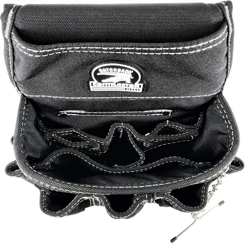 Vista 4 de Gatorback B240 Combo para electricista con soporte Pro-Comfort para la espalda. Cinturón de trabajo ventilado y resistente (Pequeño 26-30 pulgadas)