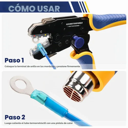 Vista 4 de haisstronica 120 PCS Conectores de Cable Termorretráctil - Conectores de Empalme Termorretráctiles de Grado Marino - Kit de Conectores Eléctricos