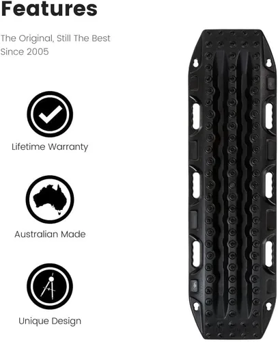 Vista 2 de Maxtrax MKII - Tabla de recuperación para vehículos negra