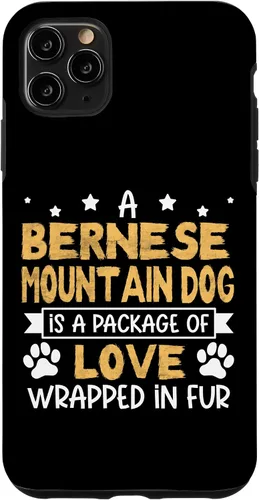 Vista 11 de iPhone 14 Un paquete de amor envuelto en piel - Estuche para perro de montaña bernés