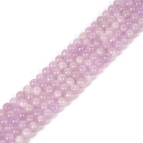 Vista 22 de 7 piedras preciosas de chakras de 0.157 in redondas de cristal curativo sueltas de 16 pulgadas para hacer cuentas de joyería