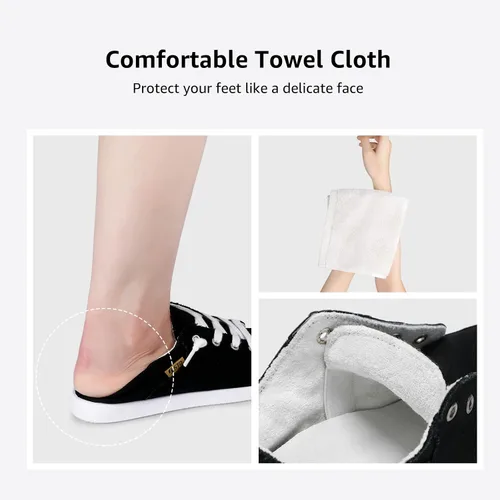 Vista 3 de STQ Tenis de lona casuales para mujer, con soporte de arco