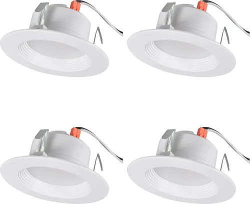 Vista 9 de Sylvania - Kit de luz empotrable de 5 pulgadas/6 pulgadas con tecnología LightSHIELD, LED germicida, 9 W = 65 W, 700 lúmenes, 5 CCT selección