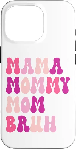 Vista 20 de Ma Mama Mommy Mom Bruh Funny Boy Mom Mothers Day Case for iPhone 17