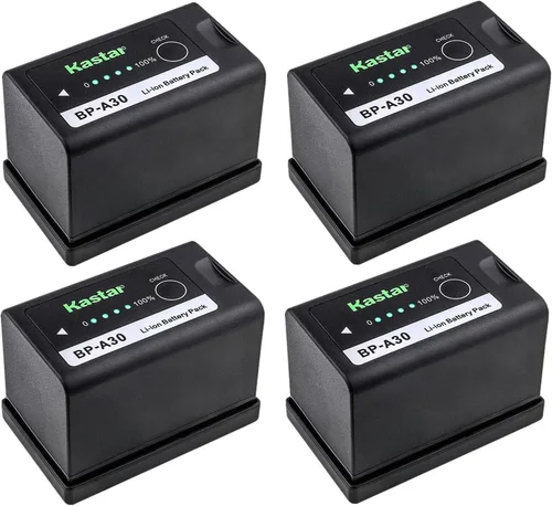 Vista 6 de Kastar Paquete de 1 batería BP-A30 de 14.4 V 3400 mAh de repuesto para EOS C200, EOS C200B, EOS C220B, EOS C300 Mark II PL Cinema EOS cámara, cámara