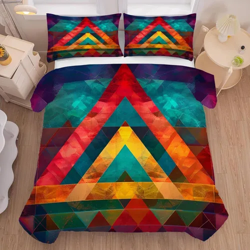 Vista 23 de Green Abstract Comforter Set Twin,Modern Grunge Bedding for Kids Boy Abstract 16
