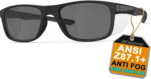 Vista 16 de HTS HUNTERSKY TR90NZZ - Lentes de seguridad con escudo lateral, tamaño pequeño, para mujeres y hombres, ANSI Z87, anti niebla, resistentes a