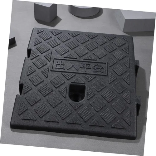 Vista 5 de GANAZONO Rampa para silla de ruedas para exteriores, rampa auxiliar para silla de ruedas, almohadilla auxiliar de pendiente, rampa de umbral, rampa