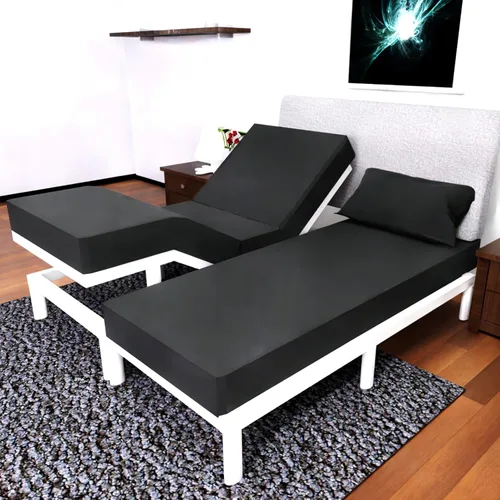 Vista 43 de Ropa de cama tamaño Twin - Juego de 3 piezas - Bolsillos profundos - Sábanas refrescantes - Suaves y cómodas para uso en todas las estaciones Aqua