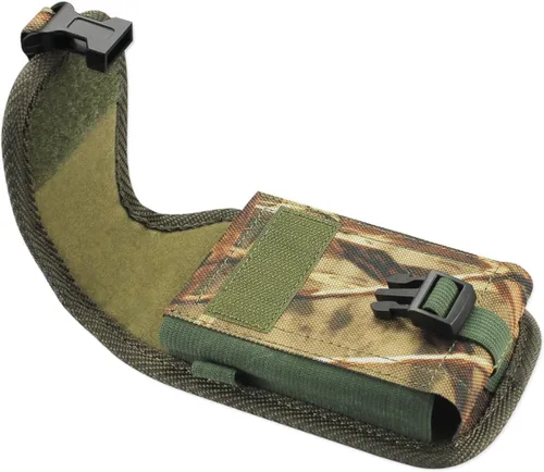 Vista 4 de Reiko Bolsa De Teléfono Resistente Vertical Inalámbrica Con Clip De Hebilla 6.62" X3.46" X0.68" En Funda De Cartera - Camuflaje