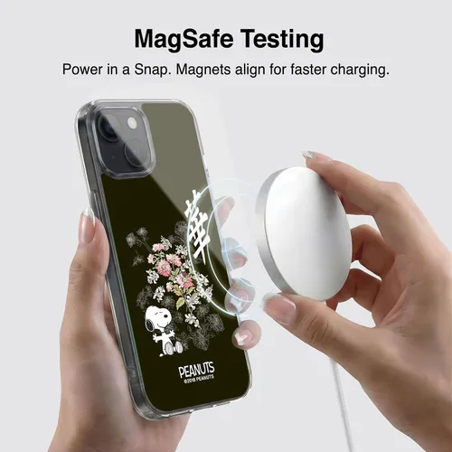 Vista 308 de Carcasa de gel para iPhone 7 Plus/iPhone 8 Plus, diseño de Snoopy Oriental de Peanuts, Badges