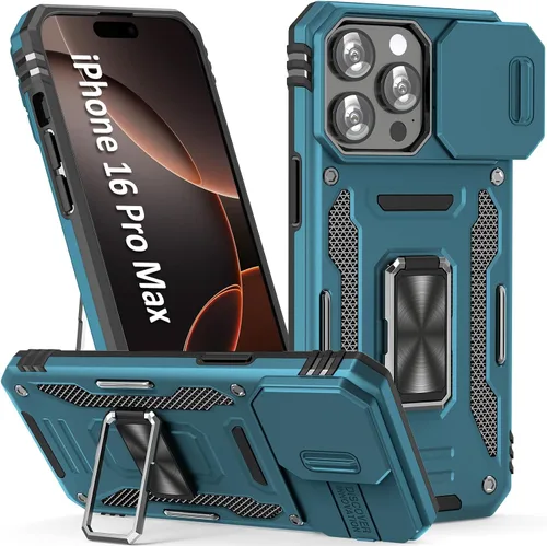 Vista 60 de Funda para iPhone 15 Pro, color verde alpino