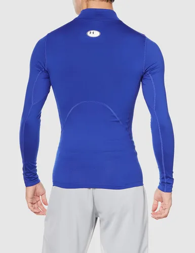 Vista 2 de Under Armour ColdGear Camiseta de compresión para hombre, con cuello alto falso