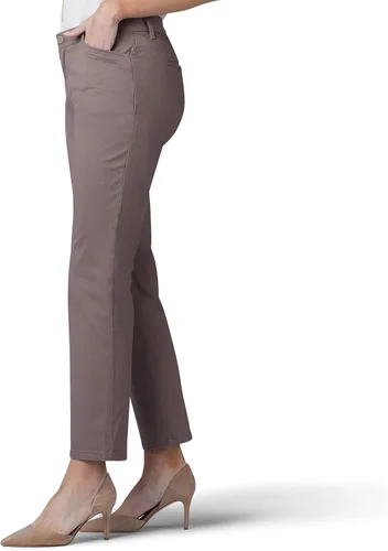 Vista 2 de LEE - Pantalones rectos para uso diario de corte holgado para mujer